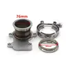 터보 다운파이프 플랜지 to 3 인치 V 밴드 어댑터, M8 스루 홀, 커민스 홀셋 WH1C HX35 HX35W HX40 터보차저 5