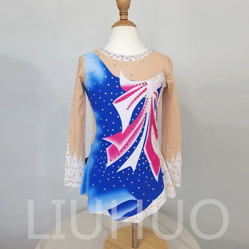 

LIUHUO Rhythmic Gymnastics Leotard Competitive Cheerleading Performance For Children