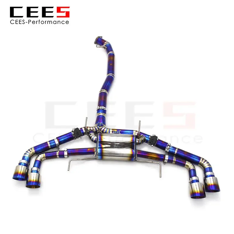 🔥CEES Exhaust for  GTR/GT-R R34/R35 3.8TT 2008-2022 Tuning Performance  Alloy Exhaust System Muffler Exhaust Pipe
