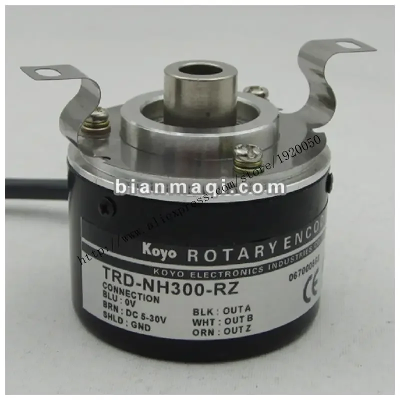 KOYO Koyo TRD-NH300-RZ semi-hollow shaft rotary encoder cable outer diameter of 8mm 300 50mm