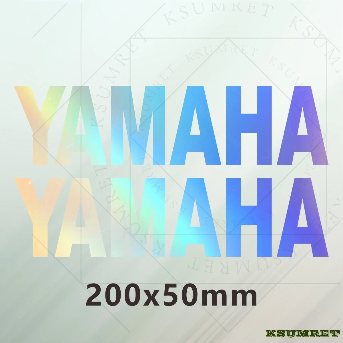 لياماها ملصق دراجة نارية ملصق الشارات #6