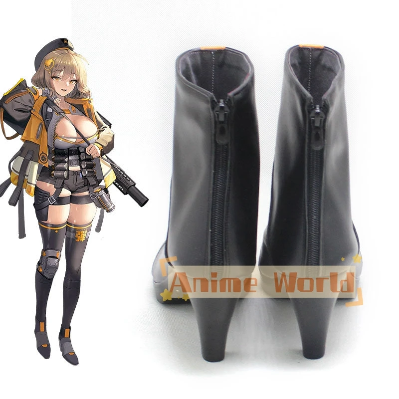 Godin van de overwinning: Nikke Anis Cosplay Schoenen Halloween Carnaval Laarzen Op maat gemaakt