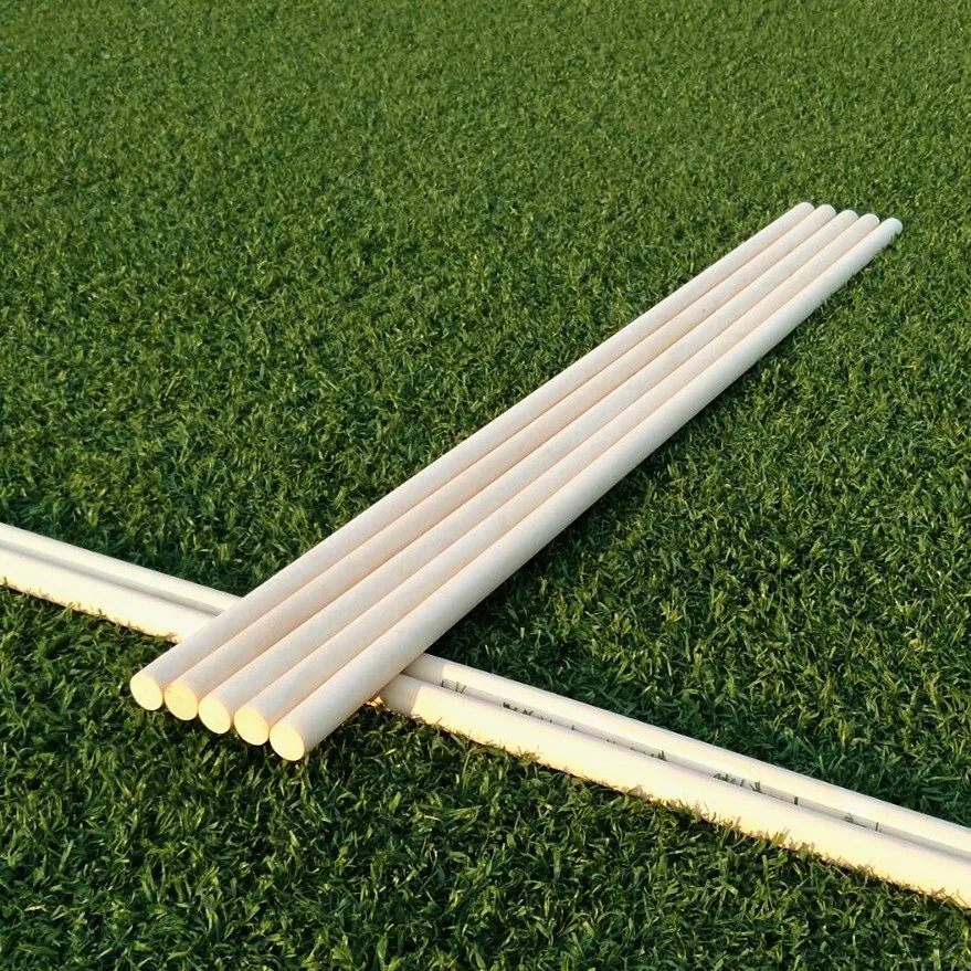 Martial Arts Stick White Wax Rod Tai Chi Stick Golden Ruler Rod Wooden Self Defense Stick Shaolin Performance Long And Short Rod