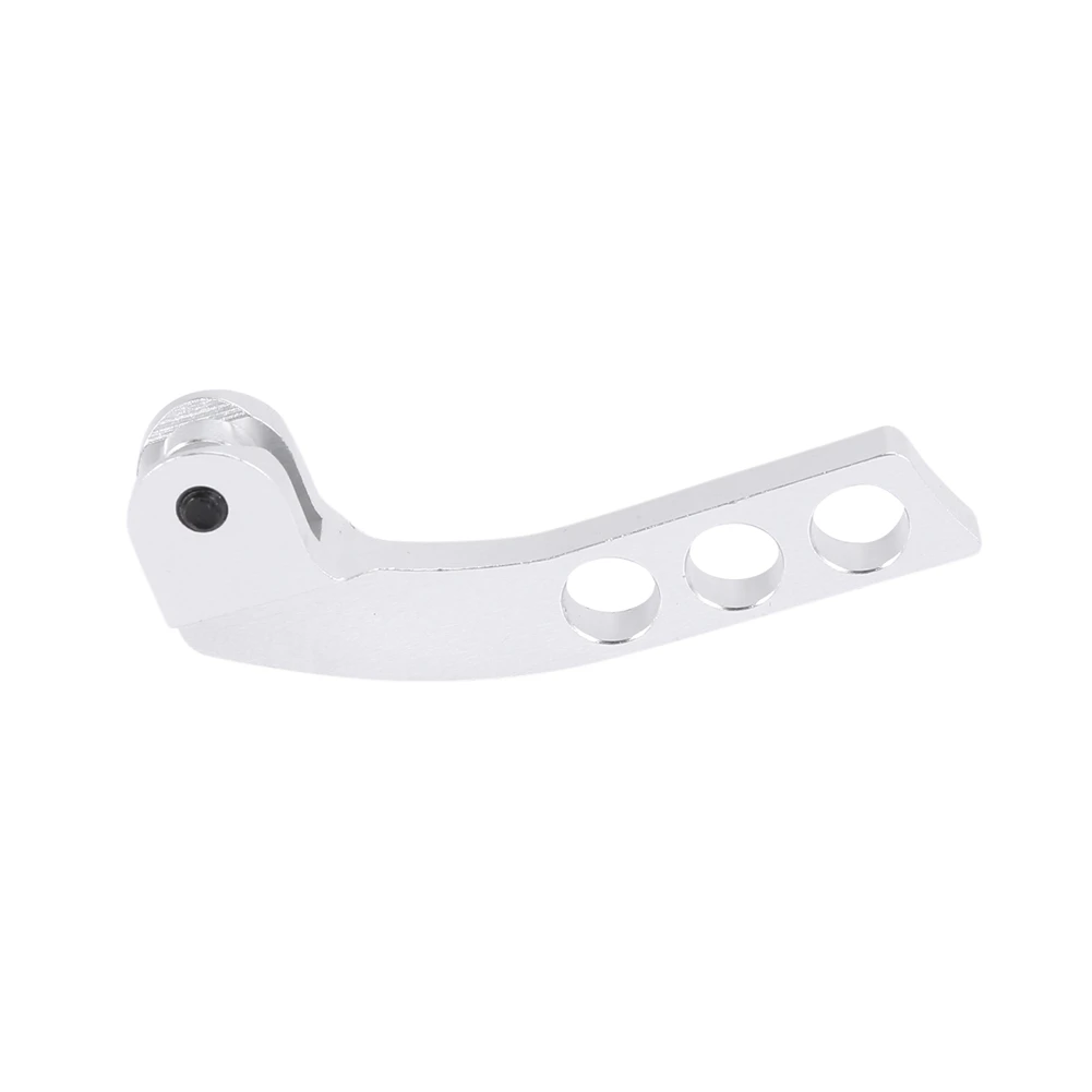 AA84 2X Metal transmisor de 4 orificios correa para el cuello ajustador equilibrador para Futaba Radiolink Frsky X9D, plata Vertical