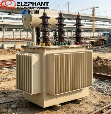 Three Phase Oil Immersed Distribution Transformer 30kVA 2500kVA 10kV/0.4kV IEC For Outdoor Customizable Aluminum