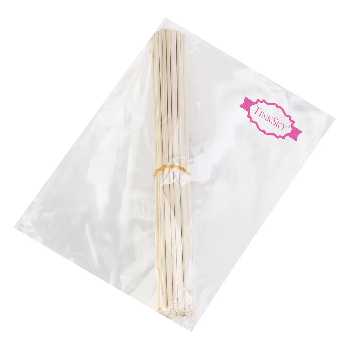 50Pcs Oil Diffuser Reed Sticks Wood Color 24Cm Rattan Replacement Aromatherapy Diffuser for Home Air Oil Duffuser Stick