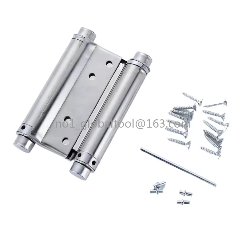 Recinzione per porta libera bidirezionale con chiusura automatica Cerniera dedicata Cerniera a molla doppia aperta in acciaio inossidabile Cerniera per porta bifacciale