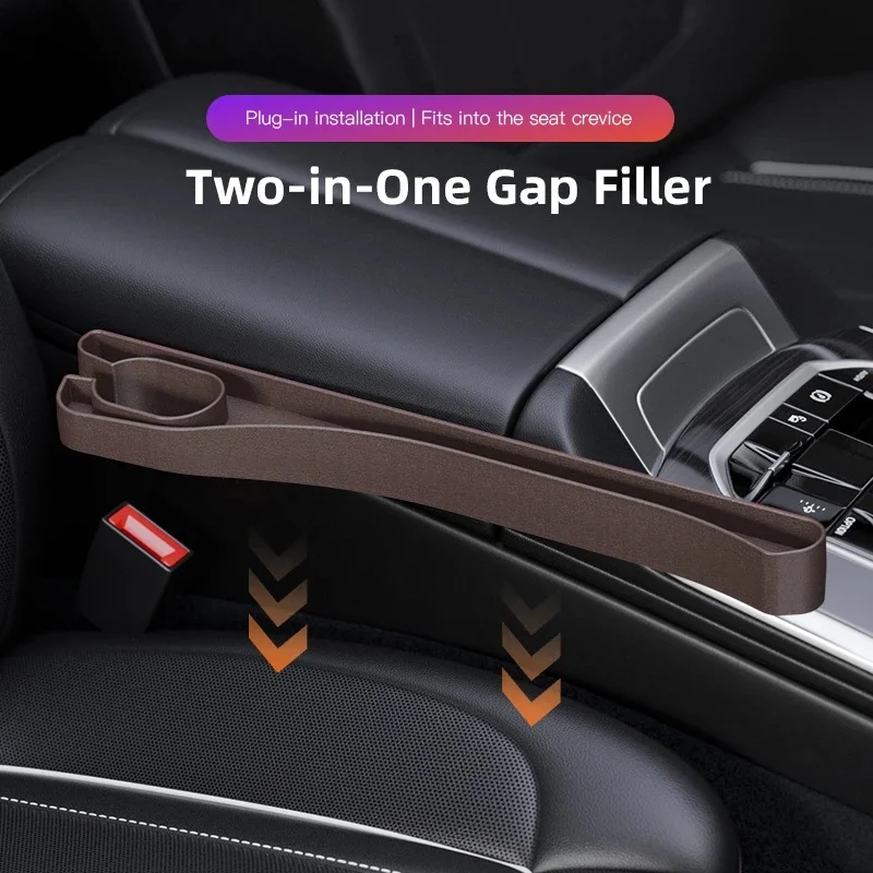 MG 2PCS Car Seat Gap Filler Anti Fall Crevice Storage Trim Fit MG ZS EV HS EHS PHEV MG3 MG4 MG5 MG6 MG7 GT ZR RX5 RX8 ONE Cybers