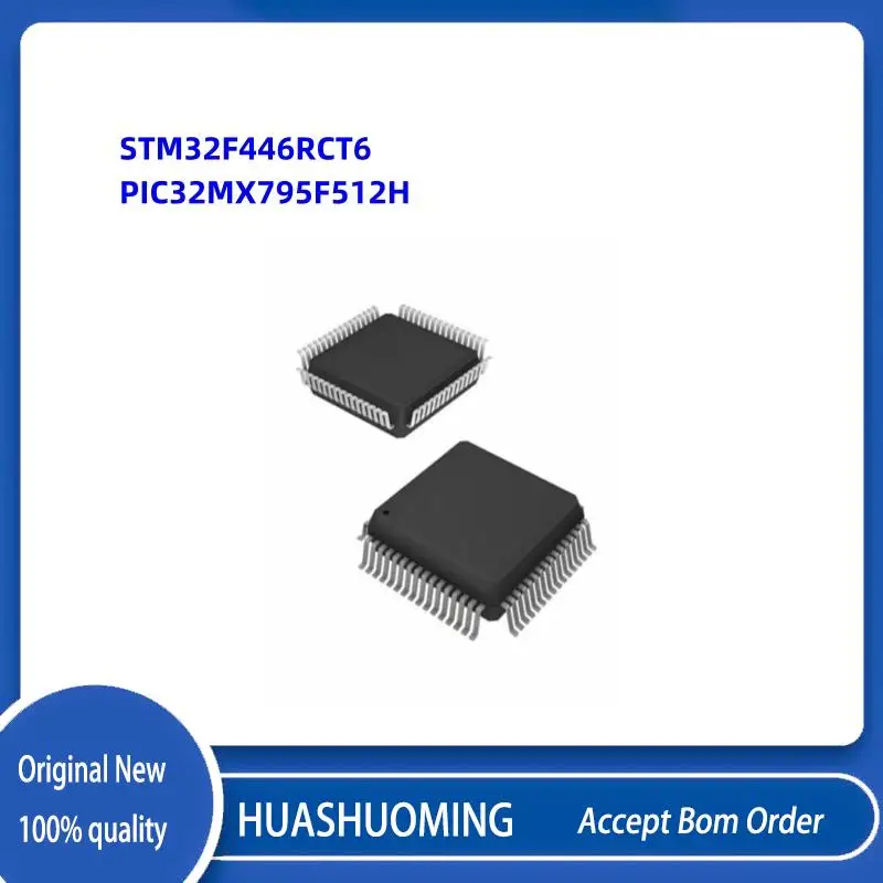 

10Pcs/Lot STM32F446RCT6 STM32F446 RCT6 PIC32MX795F512H-80I/PT PIC32MX795F512H QFP-64