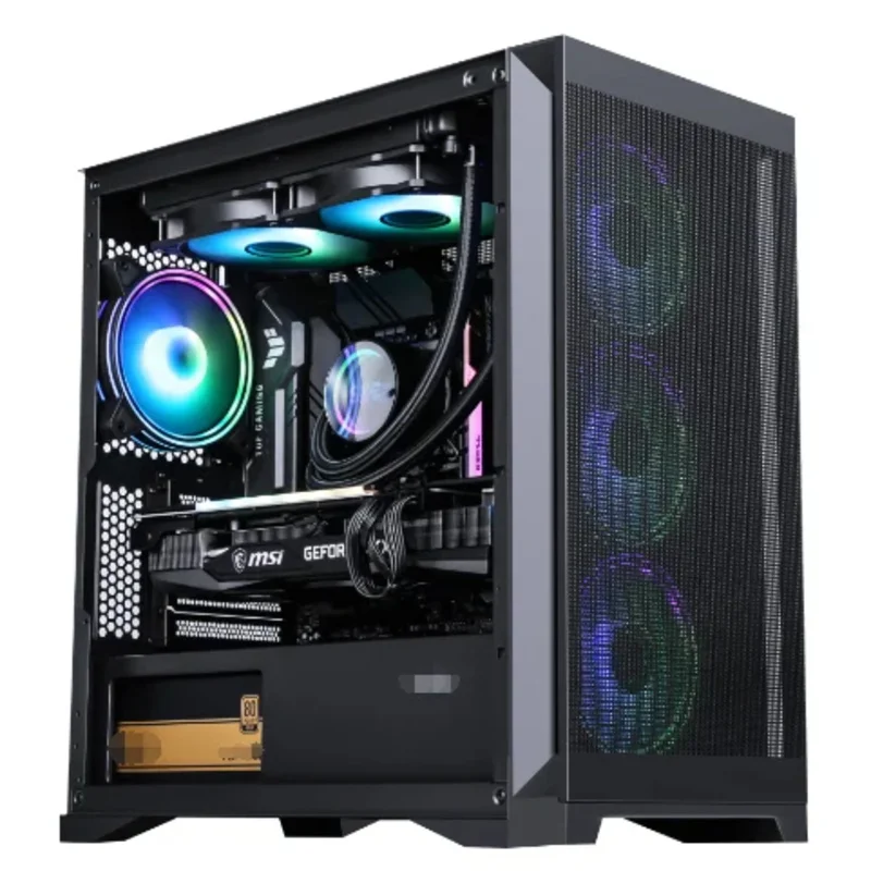 AOTESIER Gaming-PC Rtx 2080 Ti 16 GB DDR4 Wasserkühlung Gaming-Desktop-Computer