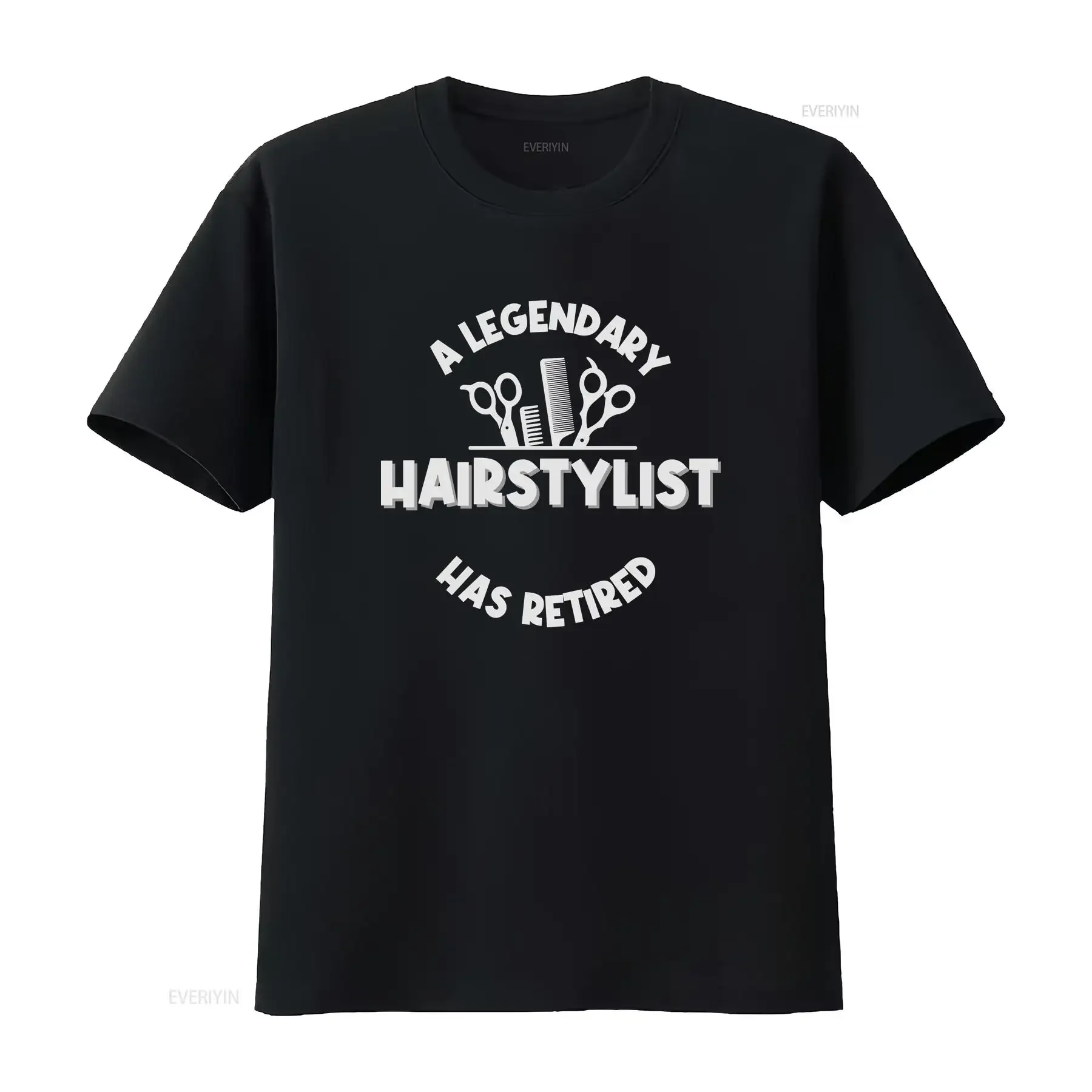 

Retired hairstylisT T Shirt Coworker gift Fathers day Mothers vintage Washed Stylish Breathable Comfortable streetwear Soft