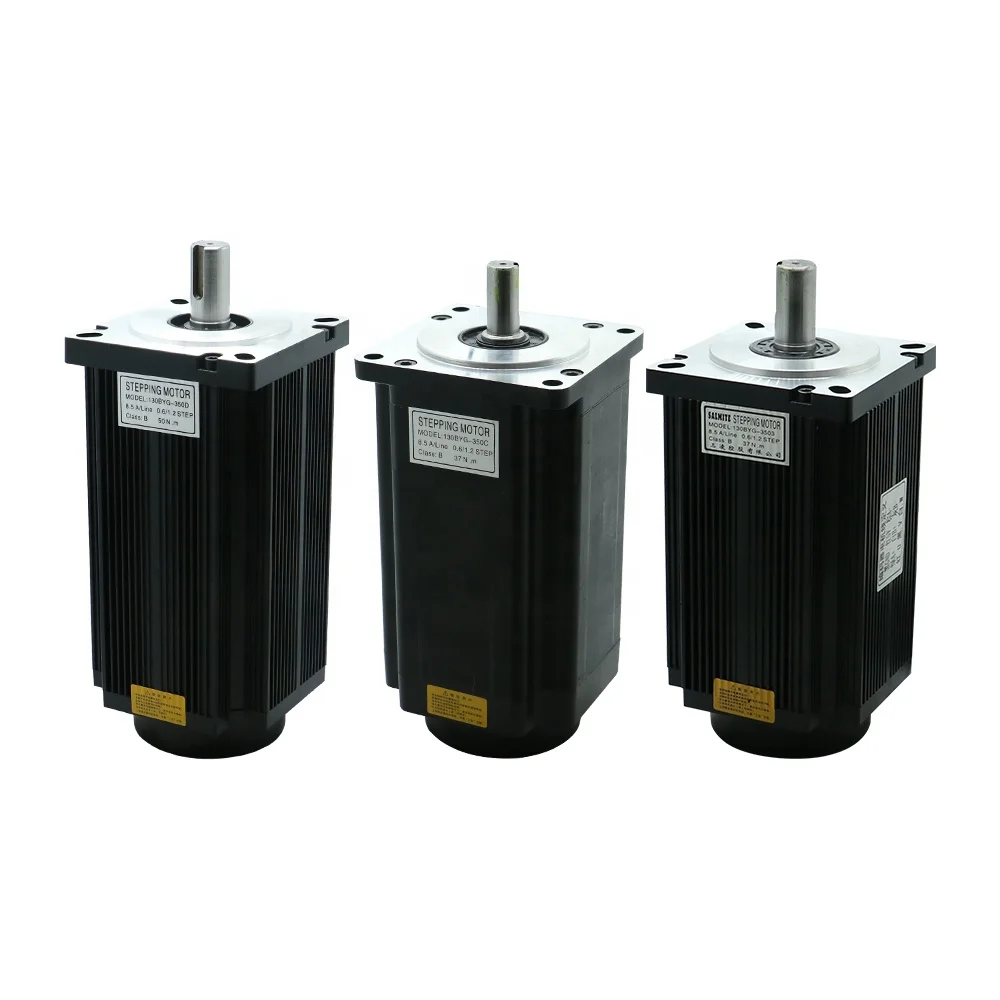 HLTNC High Torque Walking Machine 24NM 28NM 37NM 50NM 60NM 130 Three-phase Stepper Motor 50NM 130BY350D With DM3922 for Cnc