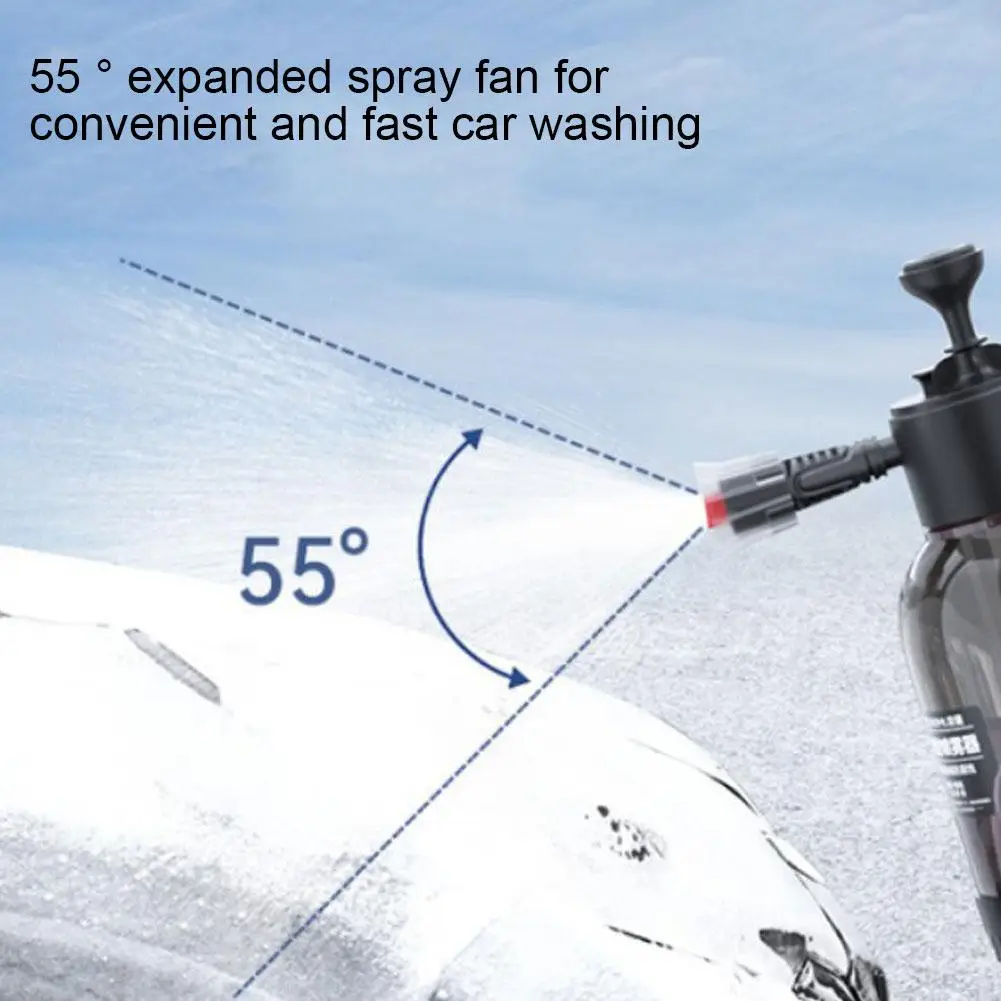 폼 노즐 자동차 세차용 폼 스프레이 노즐 윈드스크린 팬 노즐 워터 카 스레드 워시 내부 건 16mm 노즐 폼 U3D1