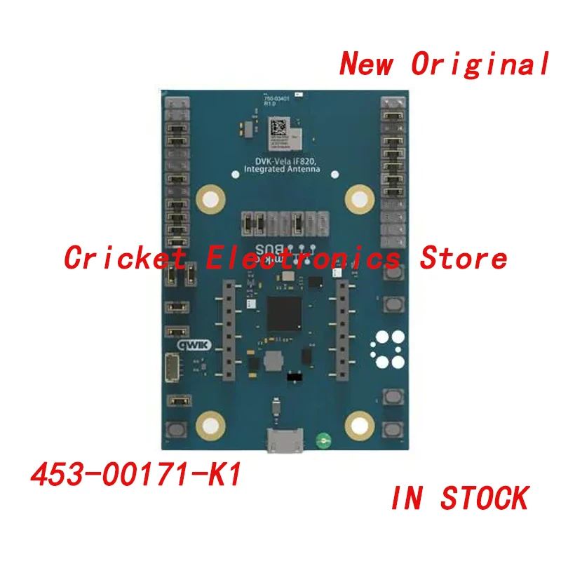 

453-00171-K1 Dev Kit, Module, Vela IF820, Integrated Antenna