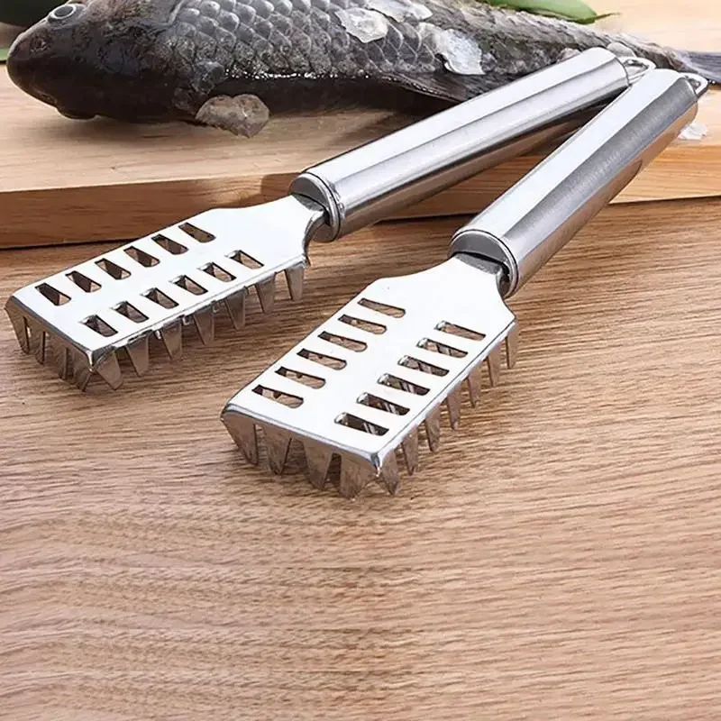 Fish Skin Brush Scraping Fish Scale Peeler Fast Remove Fish Knife Cleaning Scaler Scraper Fruits Vegetable Peeler Drop Ship