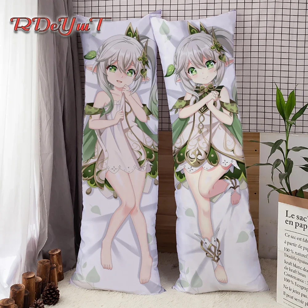 

Anime Dakimakura Game Genshin Impact Nahida Hugging Body Throw Cusion Pillow Cover Lesser Lord Kusanali Pillowcase Home Bedding