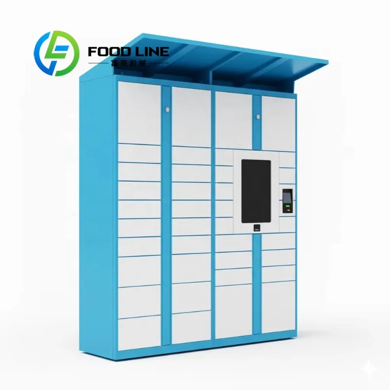 Contactless Smart Assembled Parcel Locker for Residential Community Office Use Secure Anti-theft Multi-language Network System