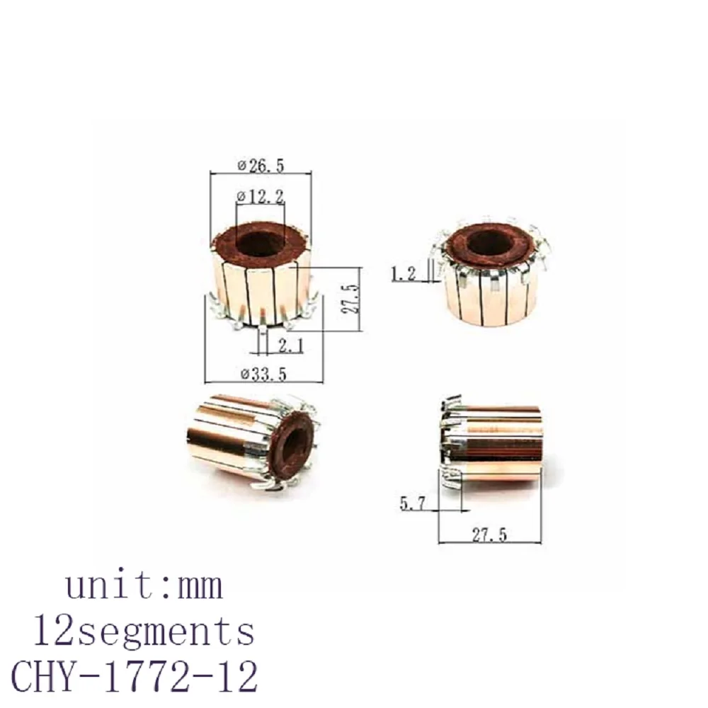 26.5*12.2*27.5*12P Rectifier Reverser Copper Head Chy-1772-12