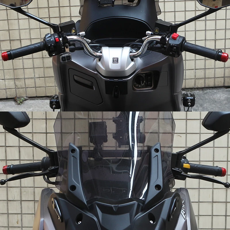 Motorcycle Accessories Handle Bar end Cap Anti Vibration Slider Plug For HAOJUE UHR150 UHR125 UHR 150 UHR 125