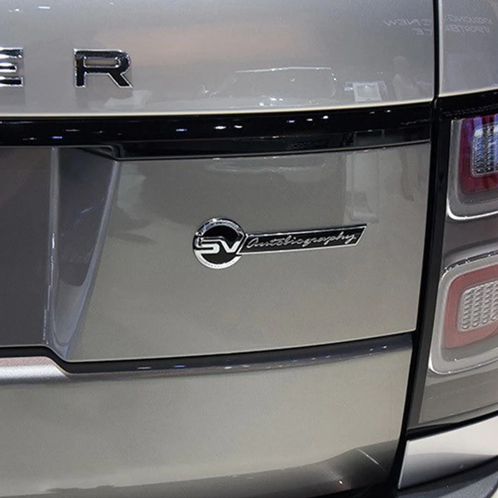 1 قطعة/الوحدة الخلفية "SV السيرة الذاتية" رسالة الرياضة شعار شارة ملصق لاند روفر #5