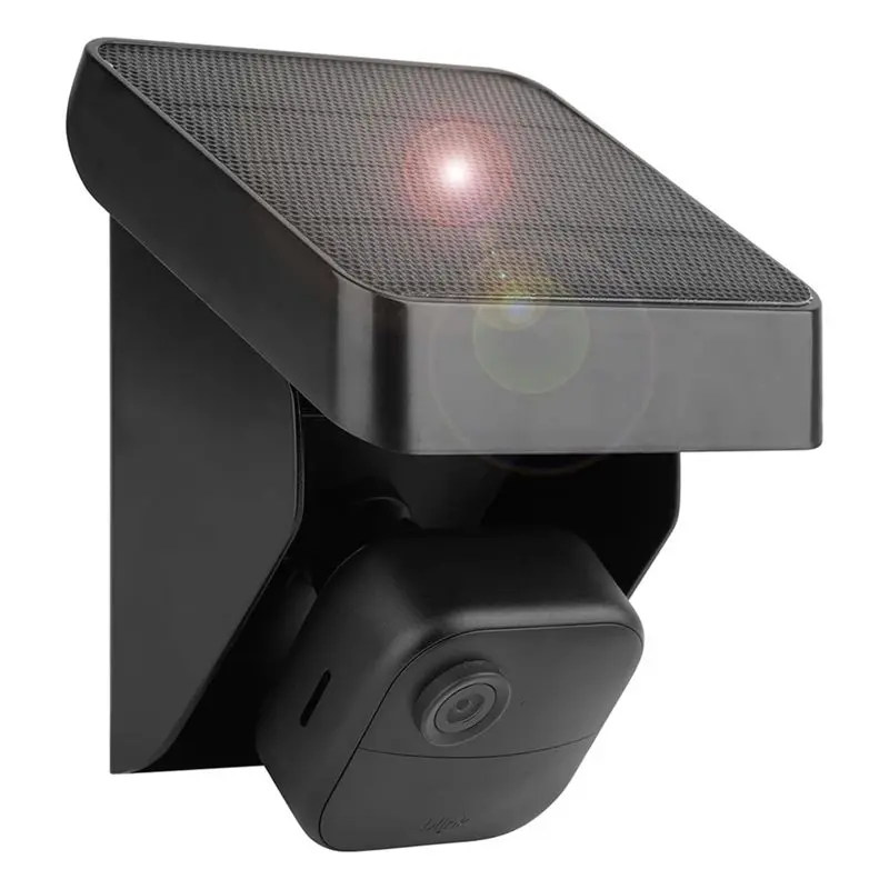 ABJF-Solarpanel-Ladehalterung, IP67, wetterfestes Design für Blink Outdoor 4 (4. Generation), XT3/XT2/XT-Kamera, interner 2000-mAh-Akku
