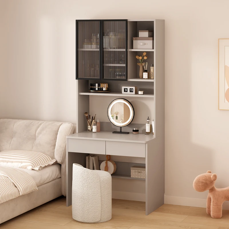 

Wood Bedroom Vanity Table Makeup Storage Drawers Accessories Cabinet Luxury Dressing Table Organizer Vestidores Home Furniture