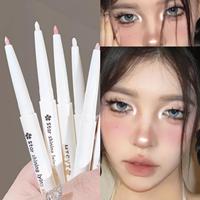 Diamond White Eyelid Highlighter Pen for Brightening Eye Glitter Golden Eyeliner Eyeshadow Stick for Stunning Makeup Results