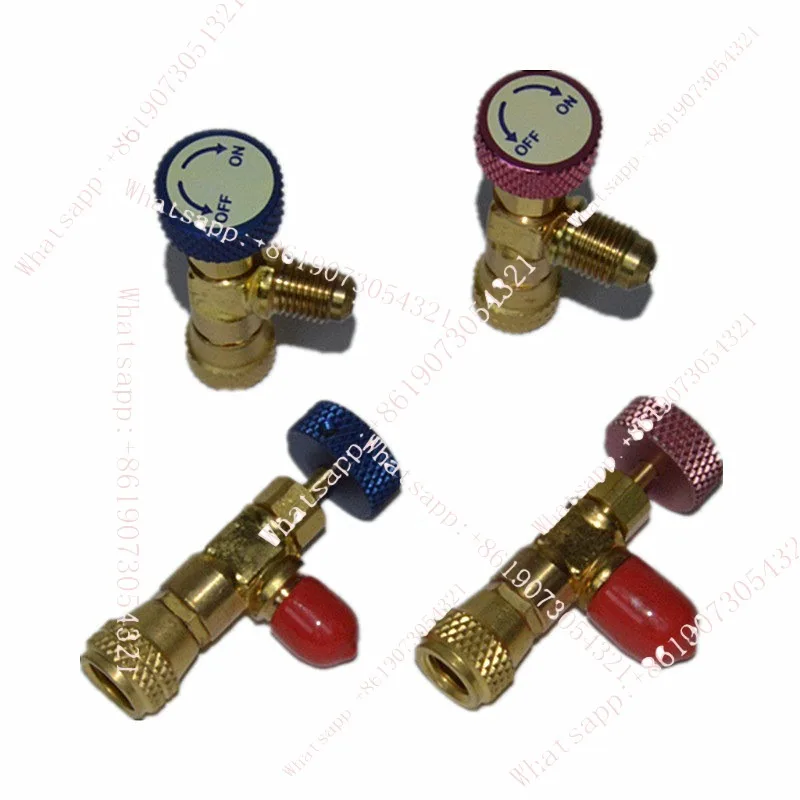 Fluorinated safety valve R410A antifreeze hand refrigerant charging valve R22 Daijin air conditioner filling valve