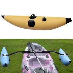 PVC Inflatable Kayak Canoe Outrigger/Stabilizer kit with 2 pieces Repair P[atches Accessories