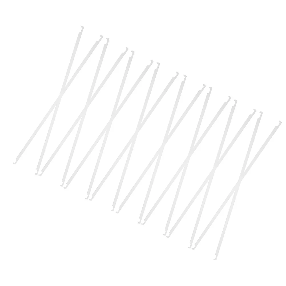 

20pcs Hanging File Bars Metal Folder Rods Office Organizer Supplies Wall Mounted Document Holder File Divider Clips Metal