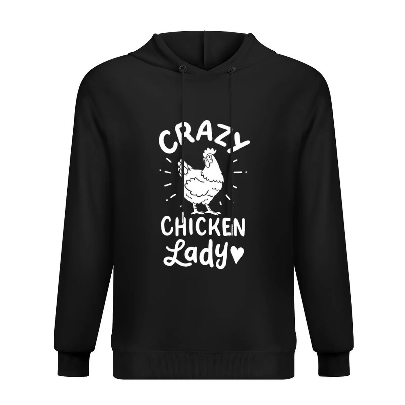 

Chicken Lady Farming Hoodie blouse men's clothing aesthetic clothing korean style clothes graphic hoodie