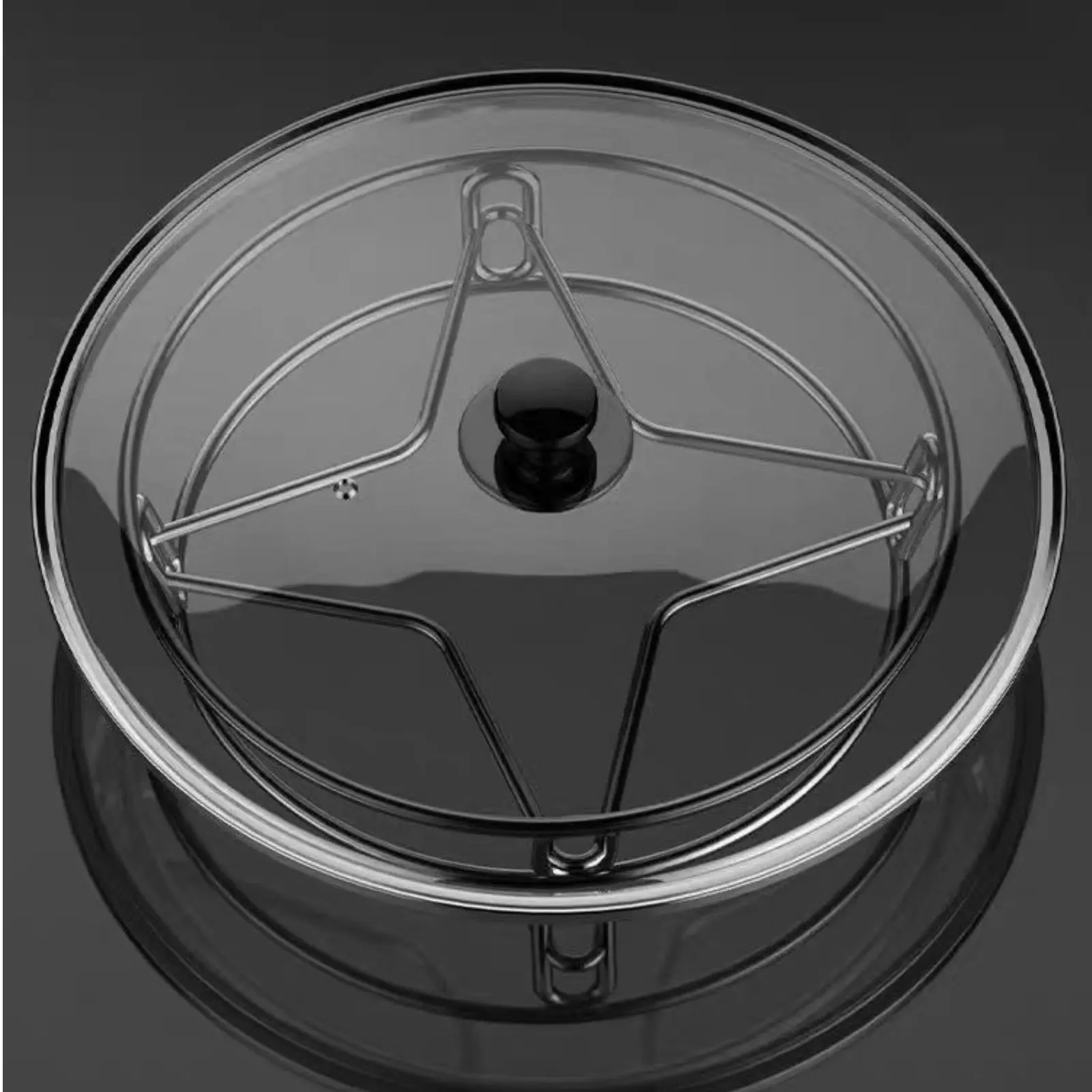 Rejilla para Ollas de Acero Inoxidable, Soporte para Cocinar al Vapor Resistente al Calor, Trivet Universal Redondo