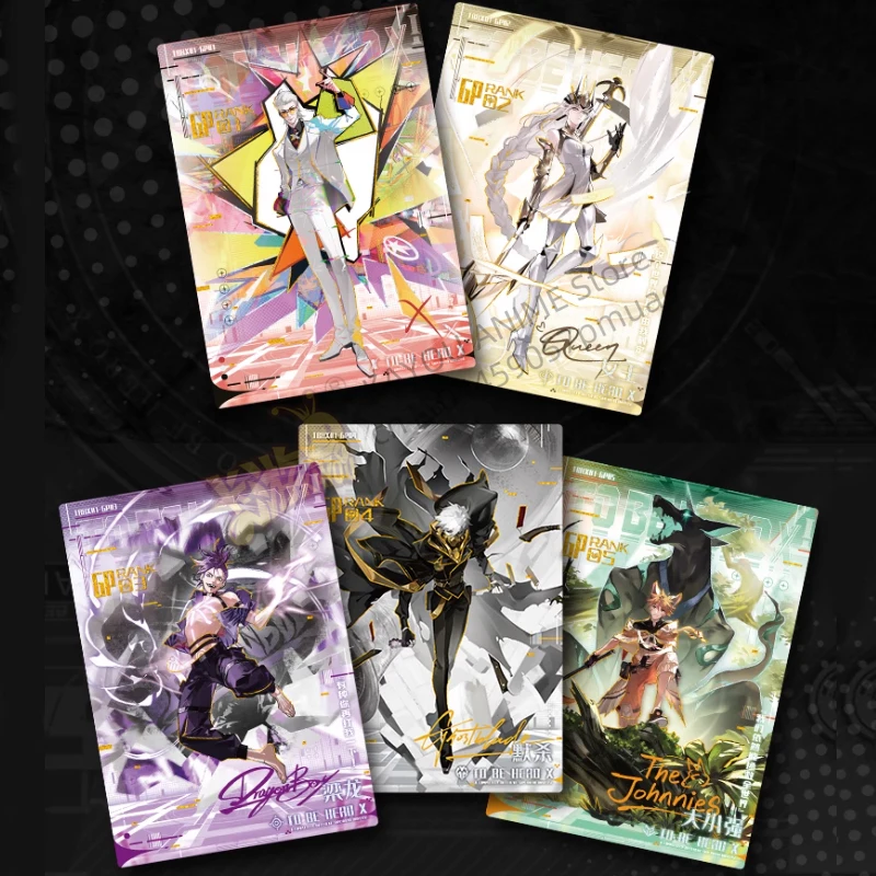 Card. Fun Convex Hero X Acrylic Collection Card Original Box Genuine Rare What Is A Hero Animation Cartoon Peripheral Toy Gift