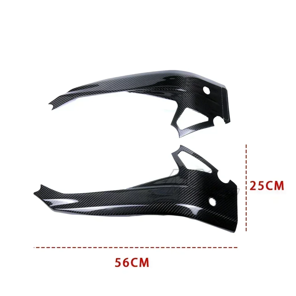 For Aprilia Tuono 660 RS660 2021 2022 2023 Motorcycle Carbon Fiber Frame Covers Protector Under Fuel Tank Fairing Kits