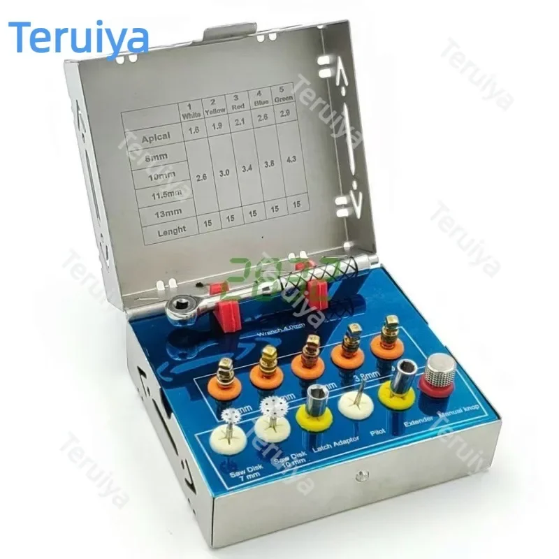 Premium Dental Ridge Splitting Instrument Kit, Bone Condenser & Bone Expander for Implant Oral Surgery