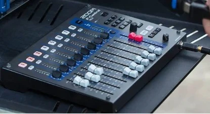 Zoom F-Control Mixing Control Surface for Zoom F8N Pro, F8N, F8, F6, and F4 - Enhanced Control & Flexibility for Filmmakers