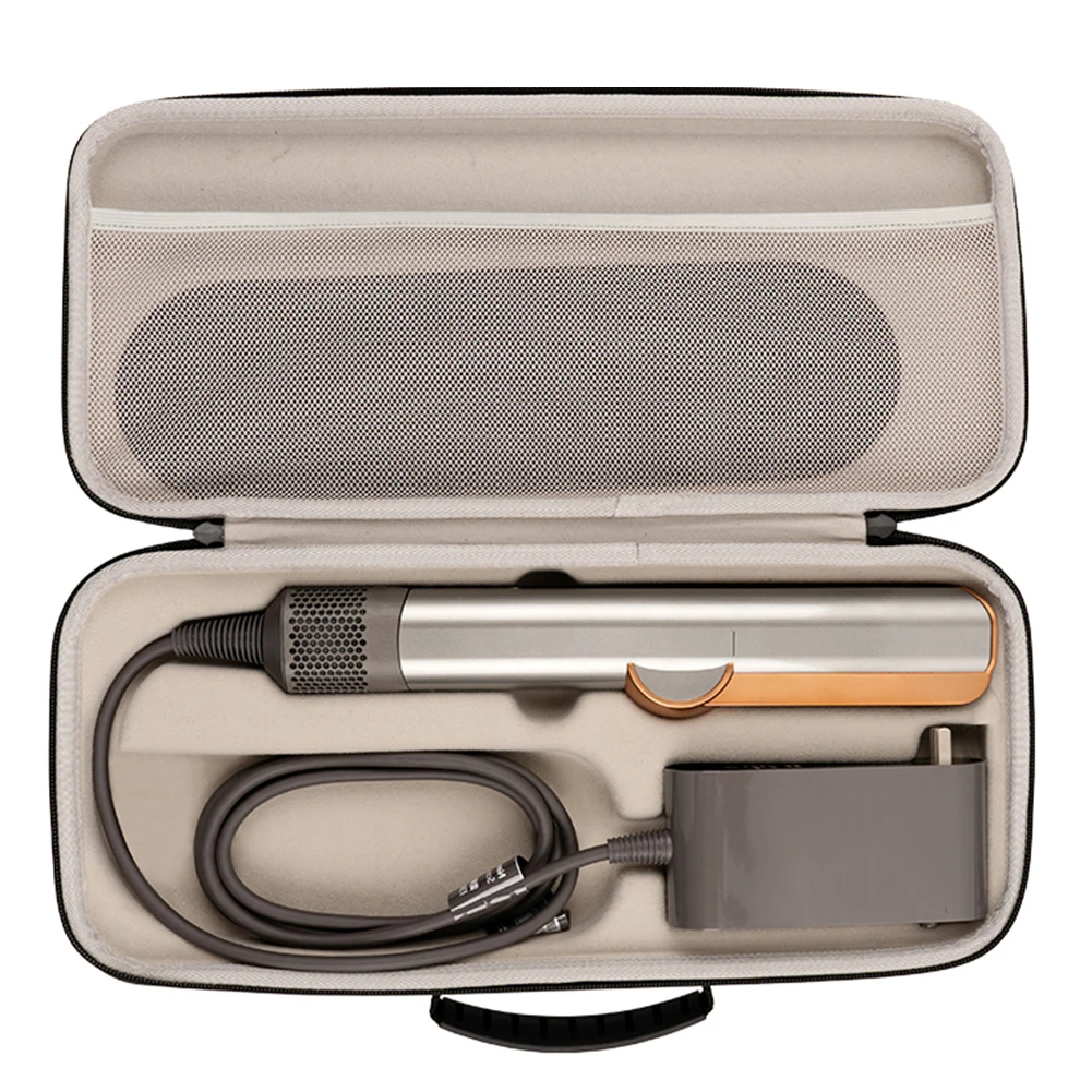 EVA Hardshell Case Shockproof Zipper Bags Anti-Scratch Travel Carrying Box Dust-Proof for  Airstrait HT01 Hair Straightener