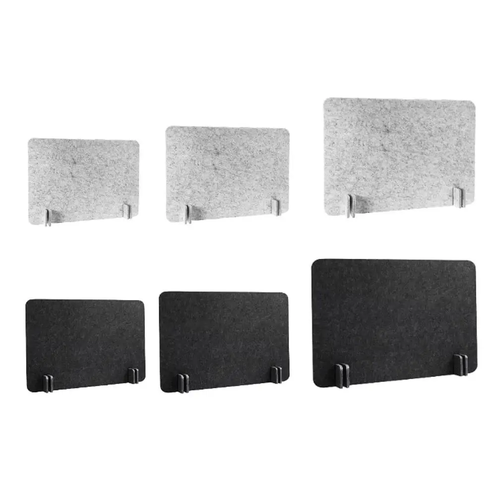 New Acoustic Student Desk Divider Felt Thickened Exam Baffle Desk Screen for Student Desktops in Classroom