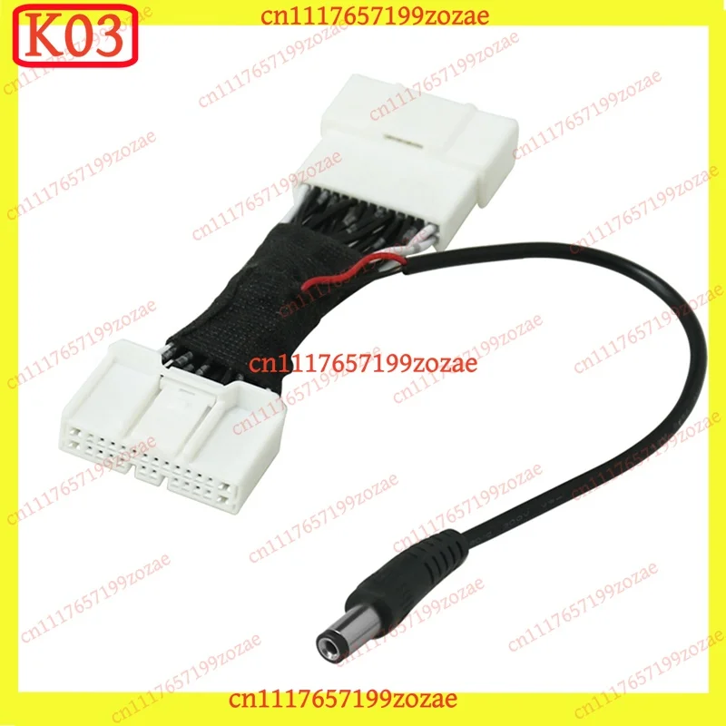 k03 Ambient Light Power Plug Wiring Harness for Tesla Model 3 Y Interior Decoration Modification, Replacement Parts