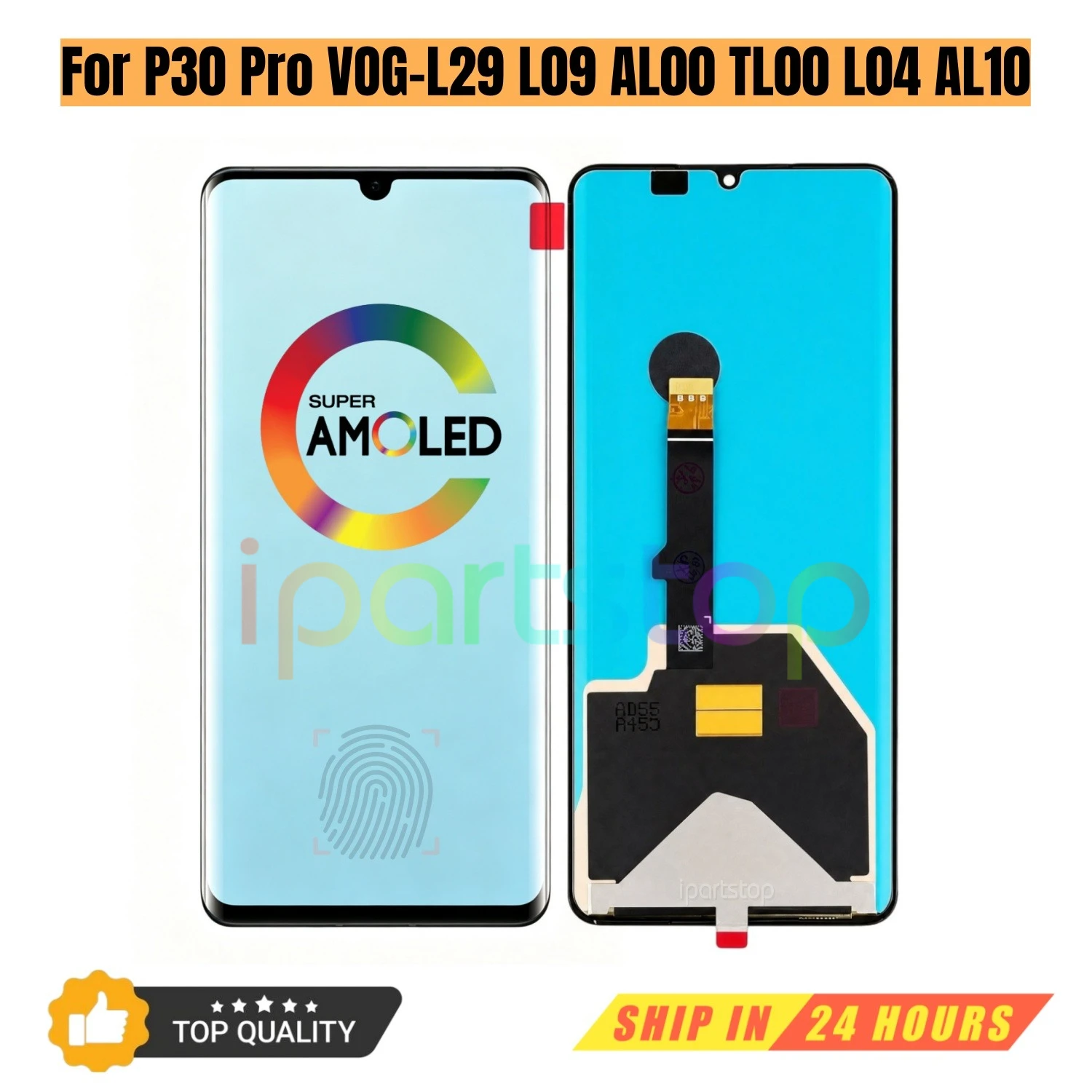 Ecran-tactile-oled-de-remplacement-iparts-neuf-pour-huawei-p30-pro-vog-l29-vog-l09-vog-al00-l04-al10-avec-chassis-integre-oem