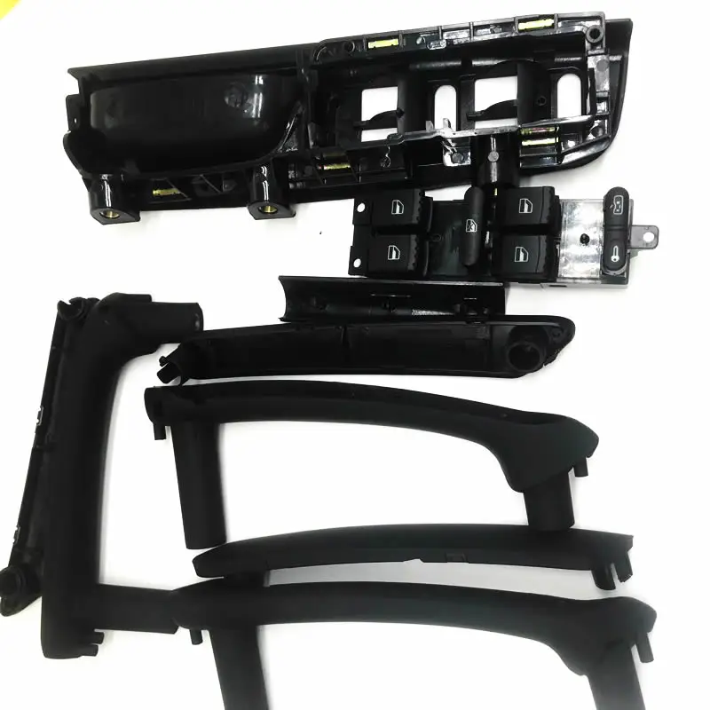 10Pcs Black Color for VW Passat B5 Interior Door Handle Lifter Switch Bracket Base Caps 3U1 867 179 3B1 867 171 E 3B0 867 175 3