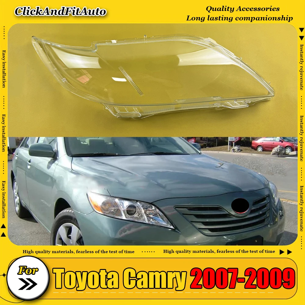 

Для Toyota Camry 2007-2009 корпус передней фары прозрачный абажур крышка фары линза абажур из плексигласа