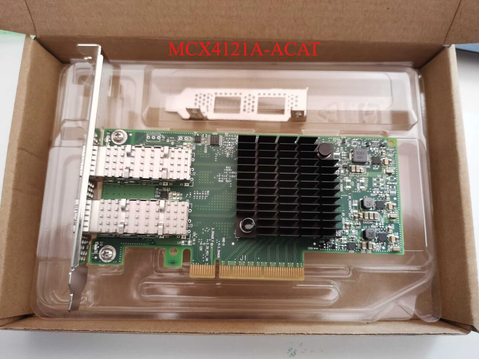 

Mellanox CX4121A MCX4121A-ACAT ConnectX-4 25Gigabit Ethernet Card PCI-E 3.0