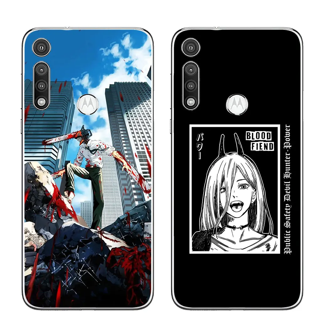 Tatsuki Fujimoto غطاء المنشار لموتورولا ، موتو G13 ، G14 ، G53 ، G54 ، G62 ، G72 ، G82 ، G84 ، E13 ، E20 ، G42 ، G32 ، G23 ، G22 ، حالة #5