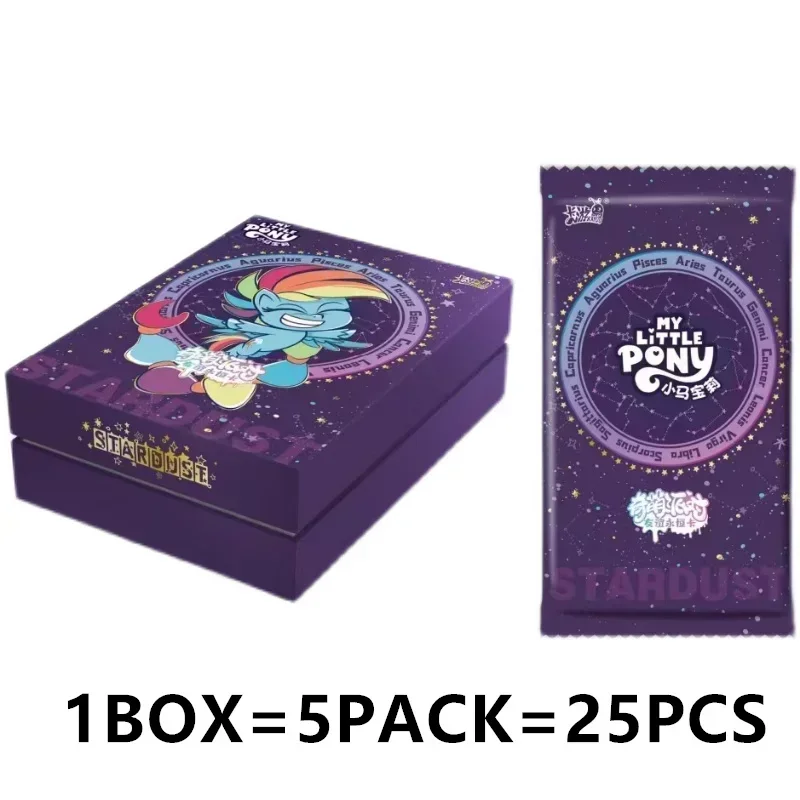 KAYOU حقيقية بلدي ليتل المهر بطاقة 40th الذكرى الصداقة الخيال العجائب لطيف SC SGR بطاقات لعبة هدية بطاقة الأميرة