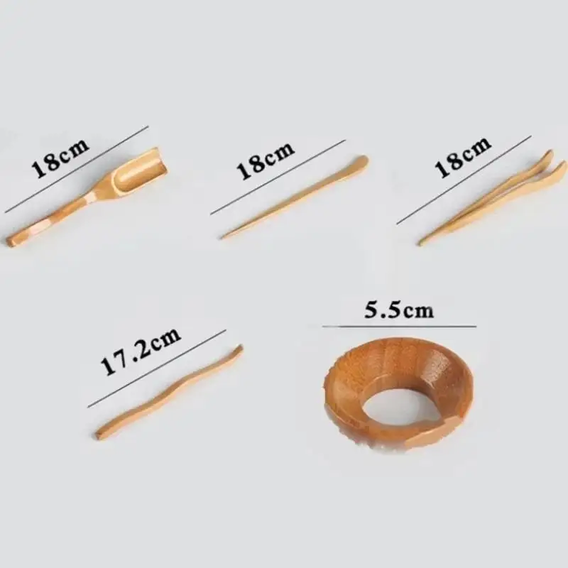 5 قطعة/المجموعة Gongfu حفل الشاي أواني مجموعة الخيزران ملاعق صغيرة الشاي إبرة الملقط كليب مصفاة تونغ أنبوب Teaware أداة فنية قديمة #6