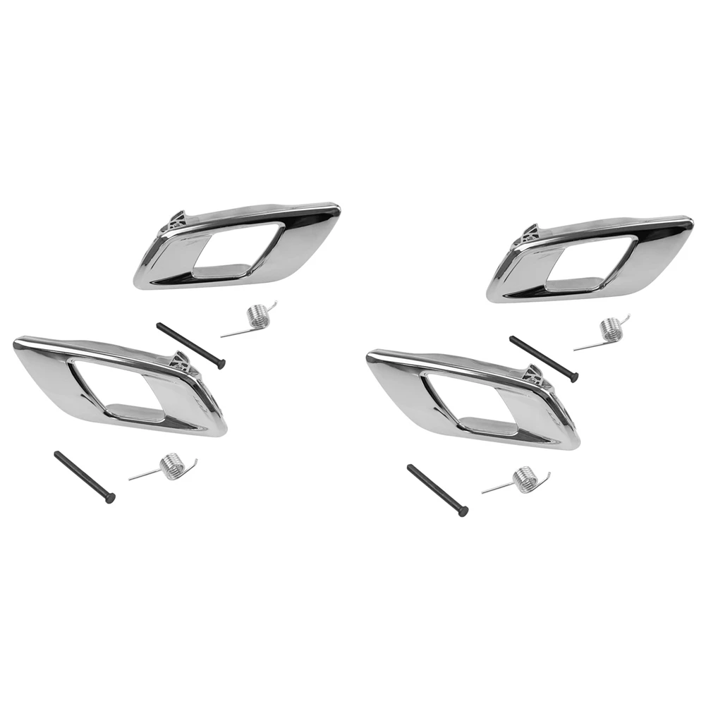 

A03Q-4X For Ford Ranger 2012-2019 Everest 2015-2019 Door Inner Handle Chrome