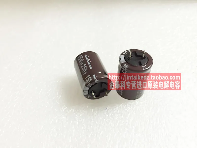 2020 hot sale 10pcs/30pcs Imports of electrolytic capacitors 250V150UF 16X25 CS long life NICHICON brown free shipping