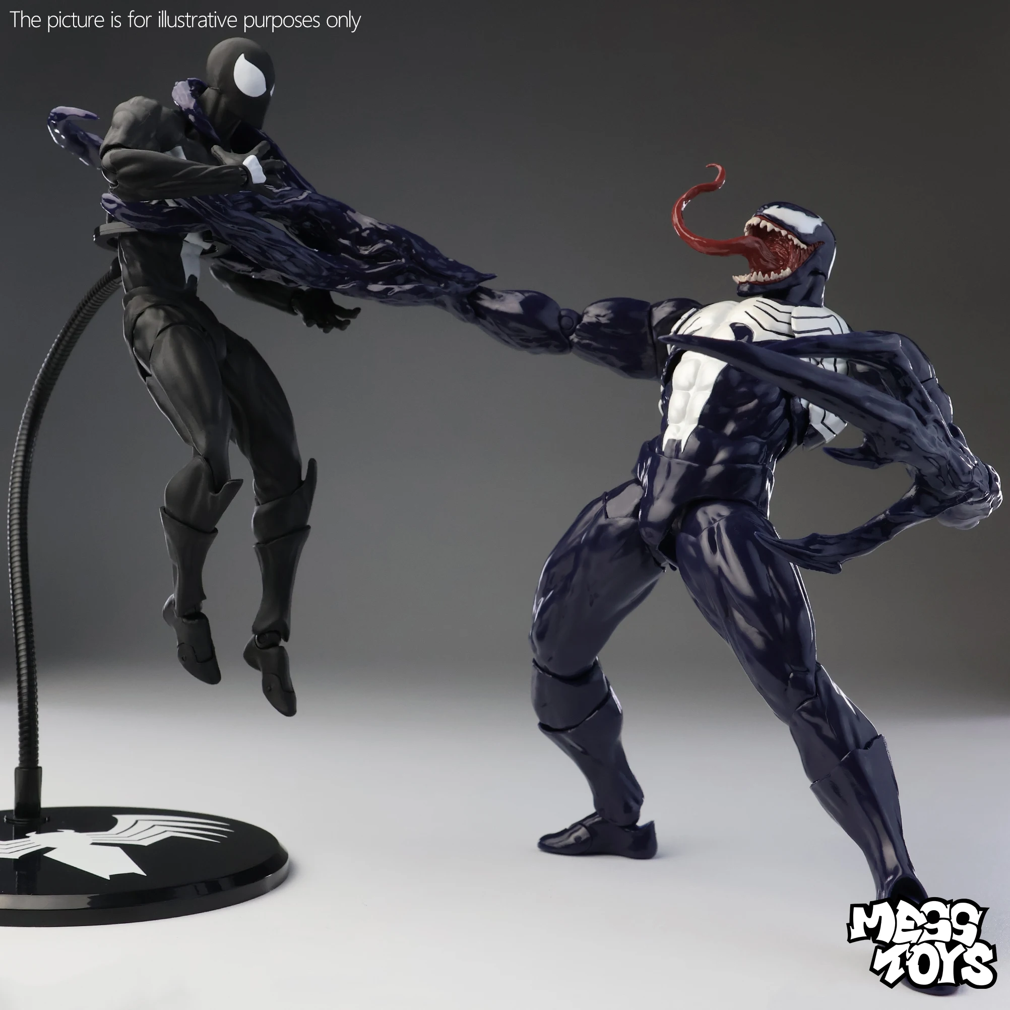 In Stock Mess Toys Venom Actio - огляд і ціна Model Kit Venom