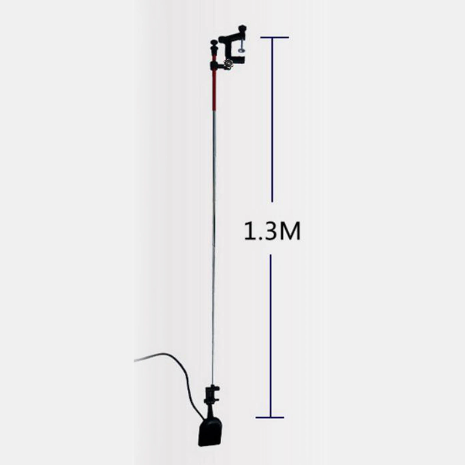 Transducer Bracket Fishing Finder Mount, Mounting Arm Fish Detector Retractable Support Boat Accessories Finding Device Mount